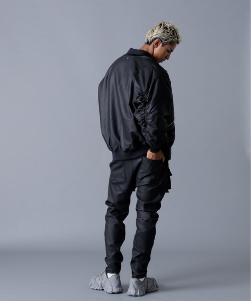 DANKE SCHON（ダンケシェーン）の「DankeSchon/ダンケシェーン/COATING ZIP MA-1（MA-1・メンズ・ブラック・L/M/S）」の14枚目の写真