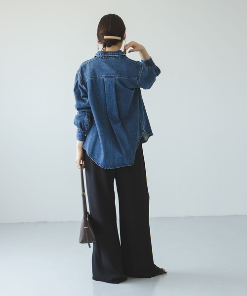 セール】《追加》【洗える】ライトジョーゼットドレープパンツ