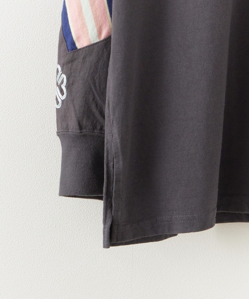 FACETASM（ファセッタズム）の「FACETASM/ファセッタズム RIB LONG TEE ロンT（Tシャツ/カットソー・メンズ・ホワイト/ブラック・5/3/4）」の20枚目の写真