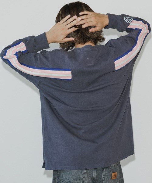 FACETASM（ファセッタズム）の「FACETASM/ファセッタズム RIB LONG TEE ロンT（Tシャツ/カットソー・メンズ・ホワイト/ブラック・5/3/4）」の8枚目の写真