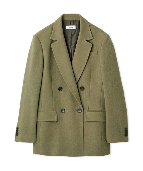 オーバーサイズウールジャケット（テーラードジャケット）｜SNIDEL