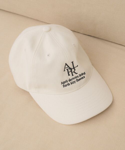 casita(RETRO GIRL)(カシータ)の「刺繍アソートキャップ(ハット・レディース・オフホワイト/ブラウン/ブラック/レオパード・ONE SIZE)」の6枚目の写真