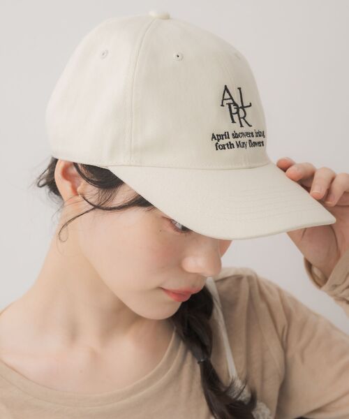 casita(RETRO GIRL)(カシータ)の「刺繍アソートキャップ(ハット・レディース・オフホワイト/ブラウン/ブラック/レオパード・ONE SIZE)」の8枚目の写真