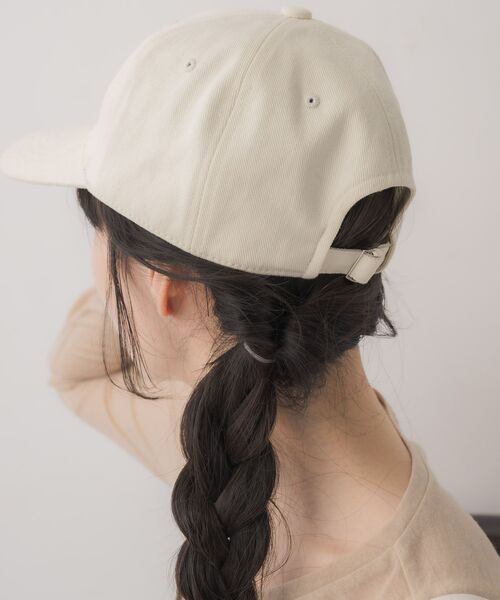 casita(RETRO GIRL)(カシータ)の「刺繍アソートキャップ(ハット・レディース・オフホワイト/ブラウン/ブラック/レオパード・ONE SIZE)」の9枚目の写真