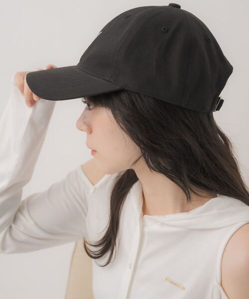 casita(RETRO GIRL)(カシータ)の「刺繍アソートキャップ(ハット・レディース・オフホワイト/ブラウン/ブラック/レオパード・ONE SIZE)」の12枚目の写真