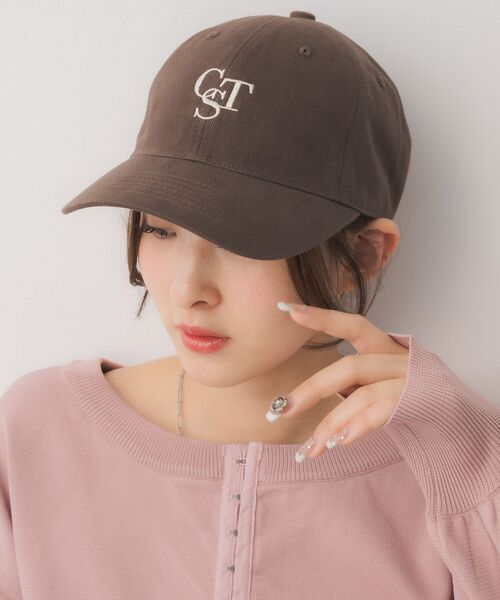 casita(RETRO GIRL)(カシータ)の「刺繍アソートキャップ(ハット・レディース・オフホワイト/ブラウン/ブラック/レオパード・ONE SIZE)」の15枚目の写真