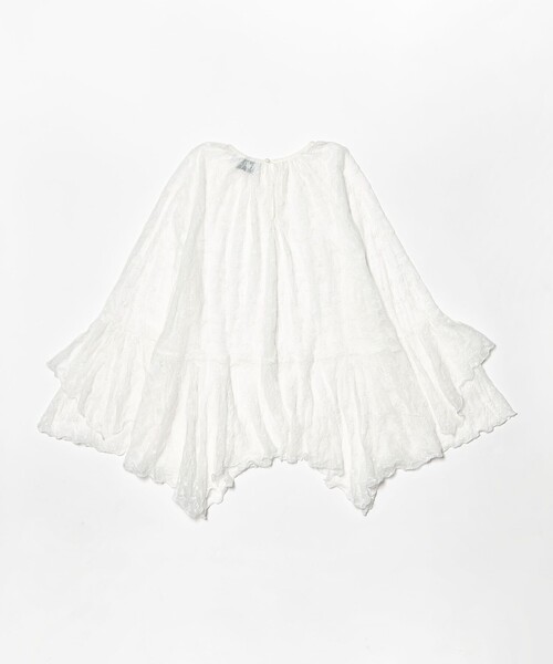 UNITED ARROWS イレギュラーフリル ブラウス UNITED ARROWS（ユナイテッドアローズ）の「＜UNITED ARROWS＞イ