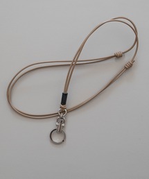 SENTI（センティ）の「SENTI CLIP HOOK LEATHER STRAP（ネックレス）」