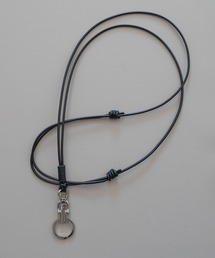SENTI（センティ）の「SENTI CLIP HOOK LEATHER STRAP（ネックレス）」