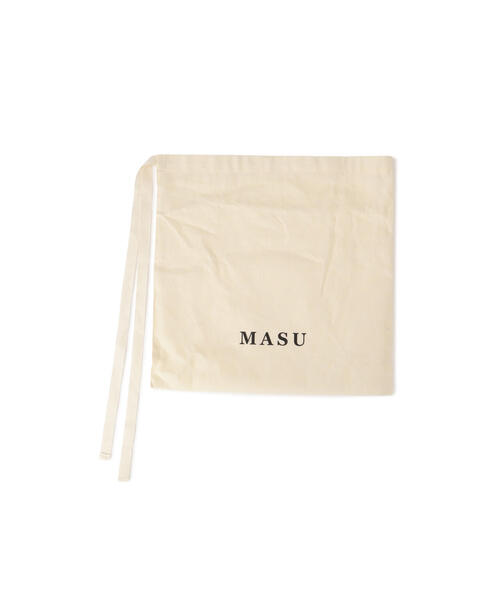MASU（エムエーエスユー）の「MASU/エムエーエスユー/LEATHER CAKE BAG PETIT/M25F9OJ007（トートバッグ・メンズ・ブラック/シルバー/ゴールド/ブラウン・F）」の19枚目の写真