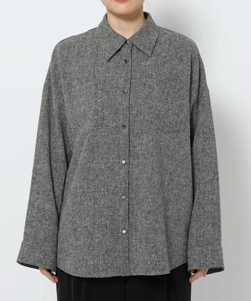 HARE（ハレ）の「アソート2WAYBIGシャツ(HARE)（シャツ/ブラウス・レディース・グレー/ブラック/ミント・FREE）」の19枚目の写真