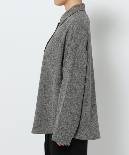 HARE（ハレ）の「アソート2WAYBIGシャツ(HARE)（シャツ/ブラウス・レディース・グレー/ブラック/ミント・FREE）」の20枚目の写真