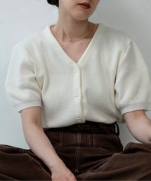 rafu v simple cardigan / ラフvシンプルカーディガン