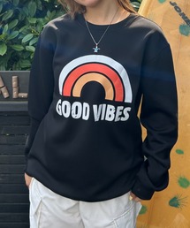 GOOD VIBES ロゴ スウェット