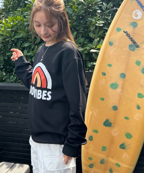 Loco Ocean(ロコオーシャン)の「GOOD VIBES ロゴ スウェット(スウェット・レディース・ブラウン/ブラック/グレー・L/M)」の16枚目の写真