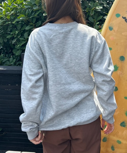 Loco Ocean(ロコオーシャン)の「GOOD VIBES ロゴ スウェット(スウェット・レディース・ブラウン/ブラック/グレー・L/M)」の5枚目の写真