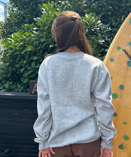 Loco Ocean(ロコオーシャン)の「GOOD VIBES ロゴ スウェット(スウェット・レディース・ブラウン/ブラック/グレー・L/M)」の6枚目の写真