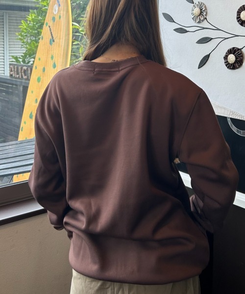 Loco Ocean(ロコオーシャン)の「GOOD VIBES ロゴ スウェット(スウェット・レディース・ブラウン/ブラック/グレー・L/M)」の12枚目の写真
