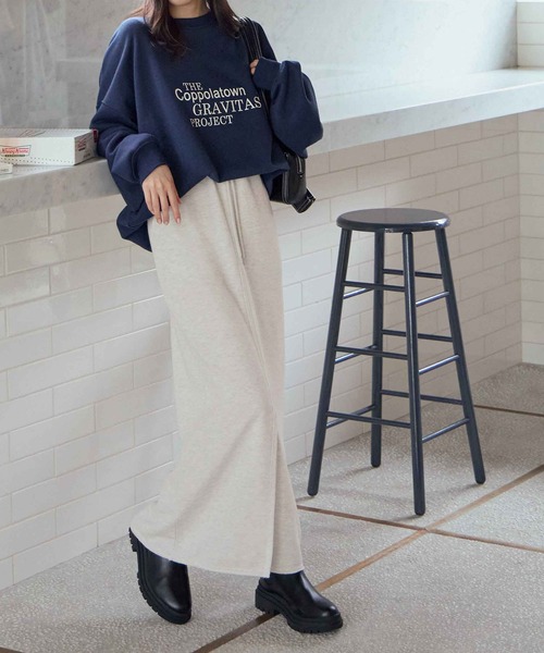 セール】フロントスリットスウェットスカート（スカート）｜CHAN ME