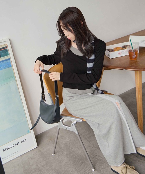 セール】フロントスリットスウェットスカート（スカート）｜CHAN ME