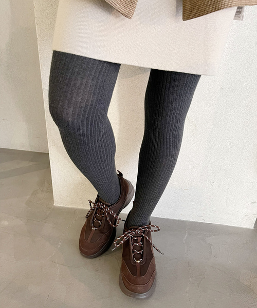 新品★ COHINA×LE TALON2WAYレースアップスニーカー Mサイズ COHINA×LE TALON2WAYレースアップスニーカー（スニーカー）｜LE