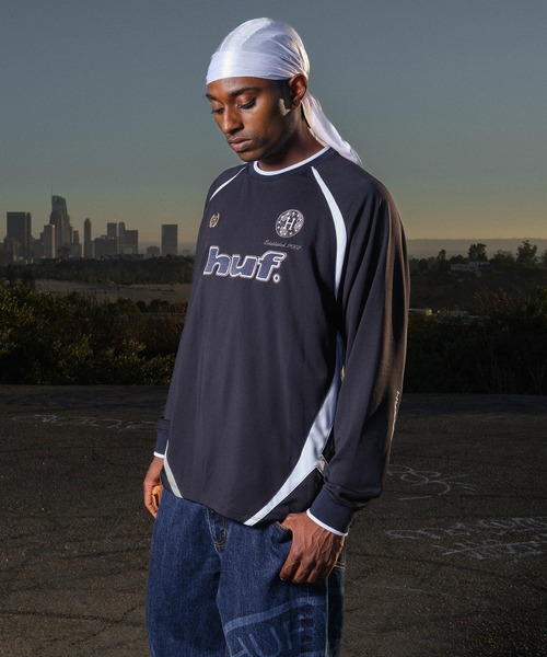 LUX JERSEY LS CREW（Tシャツ/カットソー）｜HUF（ハフ）の