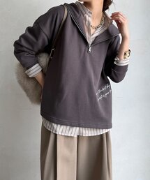 【WEB限定】グリッターロゴフーディー