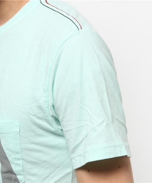 TOPO RANCH(トポランチ)の「【TOPO RANCH】AGAVE FIRE ポケットTシャツ(Tシャツ/カットソー・メンズ・ライトグリーン・S)」の5枚目の写真