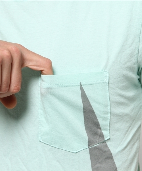 TOPO RANCH(トポランチ)の「【TOPO RANCH】AGAVE FIRE ポケットTシャツ(Tシャツ/カットソー・メンズ・ライトグリーン・S)」の6枚目の写真