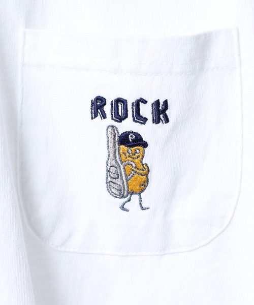 LUMBER(ランバー)の「刺繍&ワッペン ロングTシャツ(Tシャツ/カットソー・メンズ・ブラック/ホワイト系/ホワイト/ブラック系・M/L/XL)」の21枚目の写真