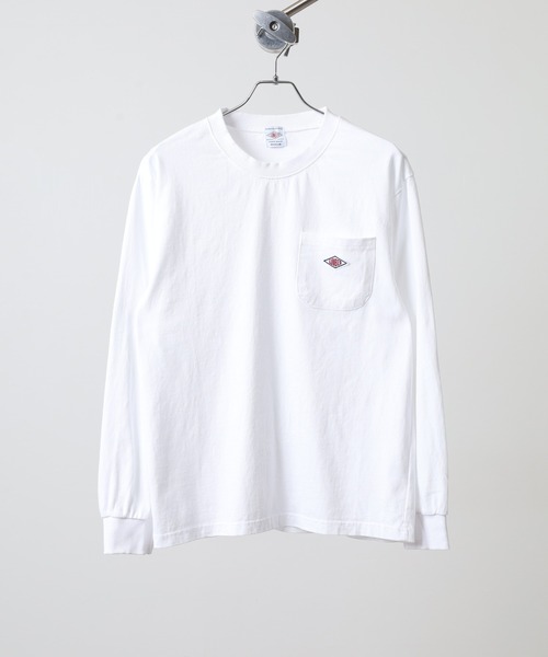 LUMBER(ランバー)の「刺繍&ワッペン ロングTシャツ(Tシャツ/カットソー・メンズ・ブラック/ホワイト系/ホワイト/ブラック系・M/L/XL)」の22枚目の写真