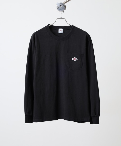 LUMBER(ランバー)の「刺繍&ワッペン ロングTシャツ(Tシャツ/カットソー・メンズ・ブラック/ホワイト系/ホワイト/ブラック系・M/L/XL)」の9枚目の写真
