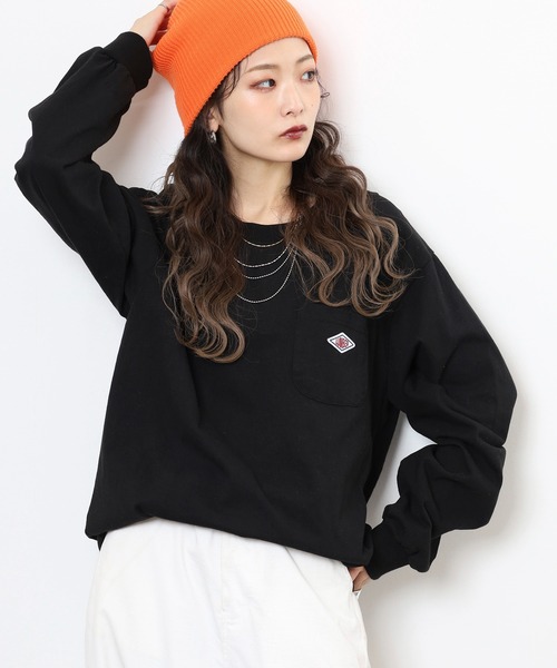 LUMBER(ランバー)の「刺繍&ワッペン ロングTシャツ(Tシャツ/カットソー・メンズ・ブラック/ホワイト系/ホワイト/ブラック系・M/L/XL)」の5枚目の写真