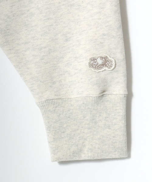 FRUIT OF THE LOOM（フルーツオブザルーム）の「FRUIT OF THE LOOM/フルーツオブザルーム BASIC SWEAT SHIRT/オーバーサイズ 裏毛 無地 ロゴワッペン ワンポイント刺繍 クルーネック スウェット トレーナー/レディース メンズ（スウェット・レディース・ネイビー/グレー/ブラック/アイボリー・M/L/XL）」の19枚目の写真