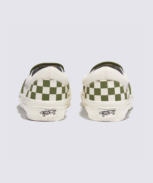 VANS(バンズ)の「VANS PREMIUM スリッポン 98 / Slip-On Reissue 98 LX CHECKERB VN000CSECIB1(スリッポン・メンズ・グリーン・4/4.5/5/5.5/6.5/7/7.5/8/8.5/9/9.5/11/11.5)」の3枚目の写真