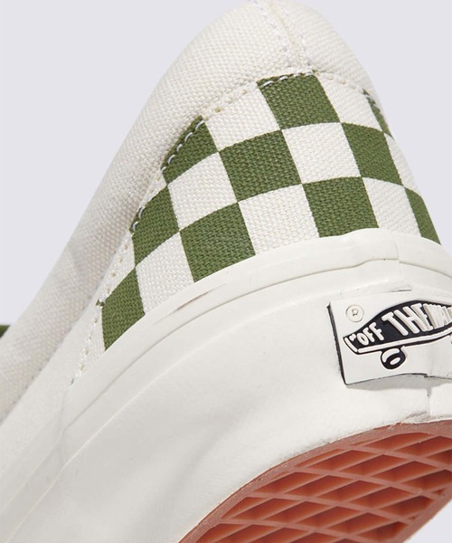 VANS(バンズ)の「VANS PREMIUM スリッポン 98 / Slip-On Reissue 98 LX CHECKERB VN000CSECIB1(スリッポン・メンズ・グリーン・4/4.5/5/5.5/6.5/7/7.5/8/8.5/9/9.5/11/11.5)」の5枚目の写真