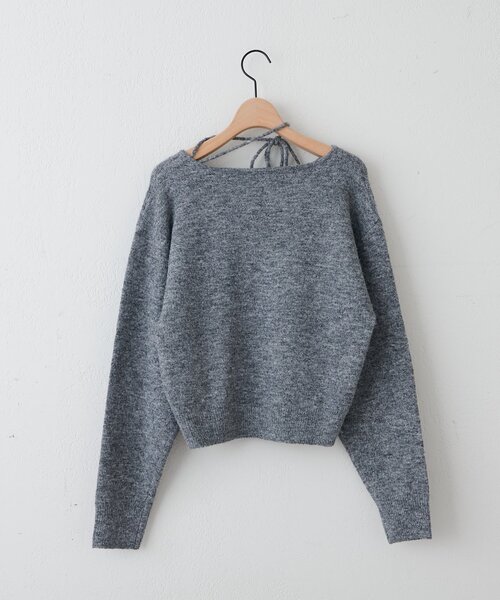 umm./アレンジ動画あり】チョーカープルオーバー（ニット/セーター