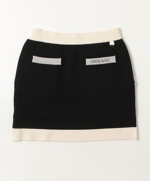 CECIL McBEE(セシルマクビー)の「BICOLOR SKIRT(スカート・レディース・ブラック/グレー・2(M)/1(S))」の17枚目の写真