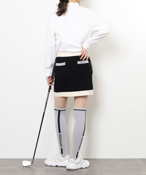 CECIL McBEE(セシルマクビー)の「BICOLOR SKIRT(スカート・レディース・ブラック/グレー・2(M)/1(S))」の19枚目の写真