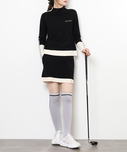 CECIL McBEE(セシルマクビー)の「BICOLOR SKIRT(スカート・レディース・ブラック/グレー・2(M)/1(S))」の20枚目の写真