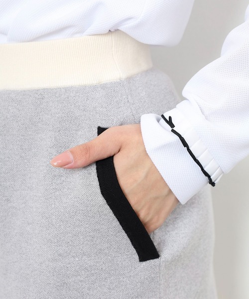 CECIL McBEE(セシルマクビー)の「BICOLOR SKIRT(スカート・レディース・ブラック/グレー・2(M)/1(S))」の12枚目の写真