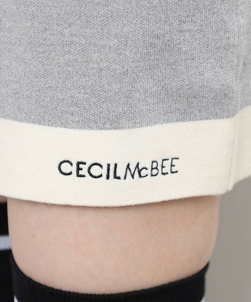 CECIL McBEE(セシルマクビー)の「BICOLOR SKIRT(スカート・レディース・ブラック/グレー・2(M)/1(S))」の13枚目の写真