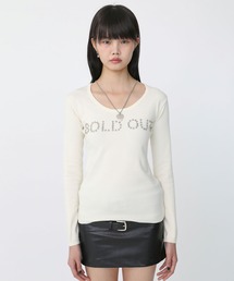 SOLD OUT logo knit / SOLD OUT ロゴニット