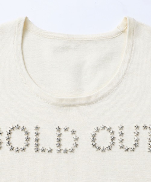 Heart Tattoo(ハートタトゥー)の「SOLD OUT logo knit / SOLD OUT ロゴニット(ニット/セーター・レディース・ホワイト/ブラック・FREE)」の15枚目の写真
