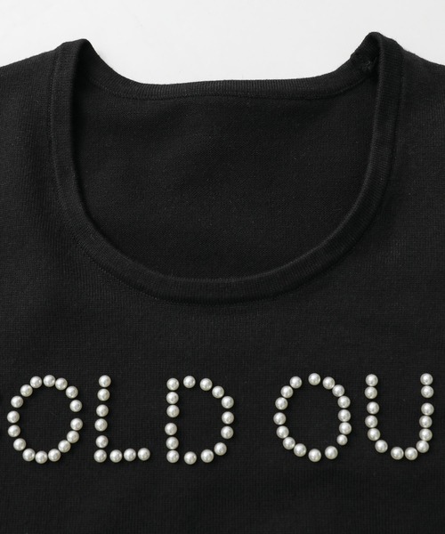 Heart Tattoo(ハートタトゥー)の「SOLD OUT logo knit / SOLD OUT ロゴニット(ニット/セーター・レディース・ホワイト/ブラック・FREE)」の13枚目の写真