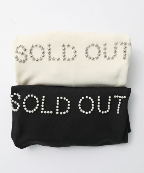 Heart Tattoo(ハートタトゥー)の「SOLD OUT logo knit / SOLD OUT ロゴニット(ニット/セーター・レディース・ホワイト/ブラック・FREE)」の17枚目の写真