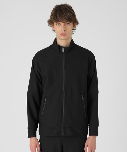 【新品】BLACK LABEL CRESTBRIDGE ブルゾン セール】【BLACK lab.】ボンディングジャカードトリコットブルゾン