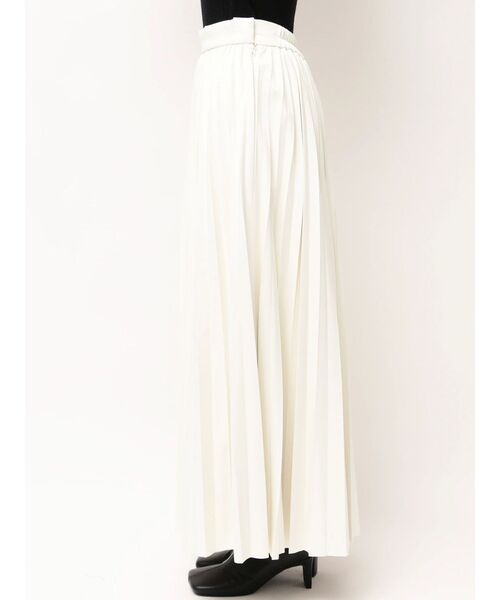 ELENDEEK（エレンディーク）の「フォーレザープリーツスカート（スカート・レディース・ブラック/オフホワイト・01/02）」の10枚目の写真