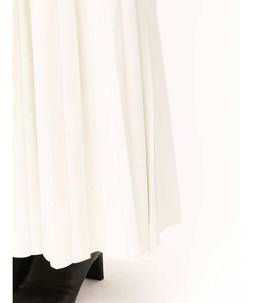 ELENDEEK（エレンディーク）の「フォーレザープリーツスカート（スカート・レディース・ブラック/オフホワイト・01/02）」の13枚目の写真