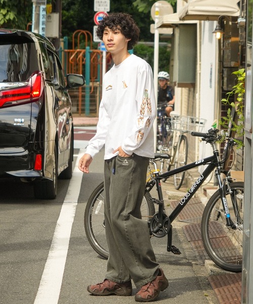 GERRY(ジェリー)の「【GERRY/ジェリー】バレルレッグ クライミング デニムパンツ(デニムパンツ・メンズ・ブラック/ワンウォッシュ/ブルー系その他/グレー・LARGE/MEDIUM/X-LARGE)」の14枚目の写真